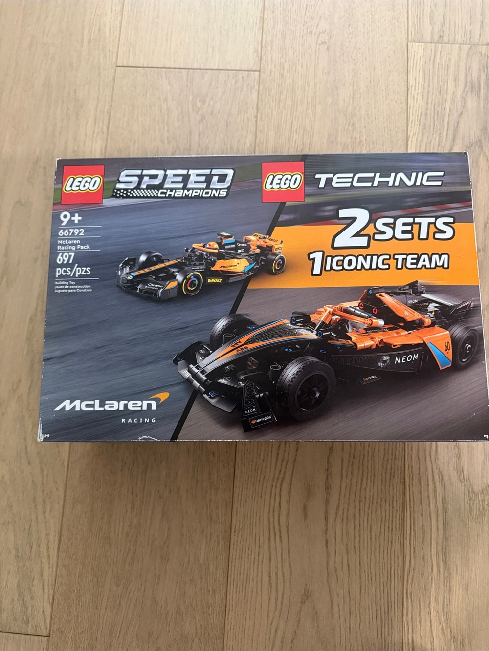 LEGO Technic McLaren Racing Set - Black & Orange